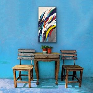 Original acrylic on gallery canvas wall art